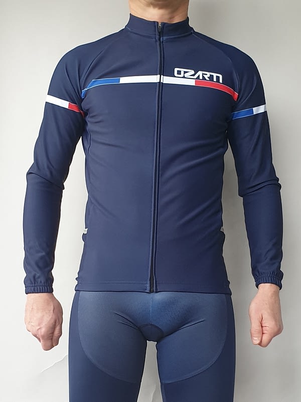 Maillot manches longues Navy FRANCE 2.22