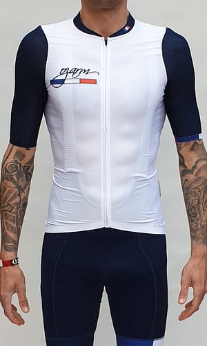 Maillot French Signature 2.21 Elite Road Performance White