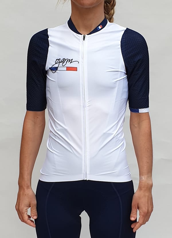 Maillot femme French Signature 2.21 Elite Road Performance White