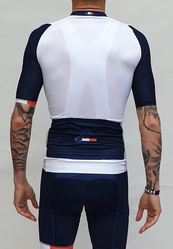 Maillot French Signature 2.21 Elite Road Performance White